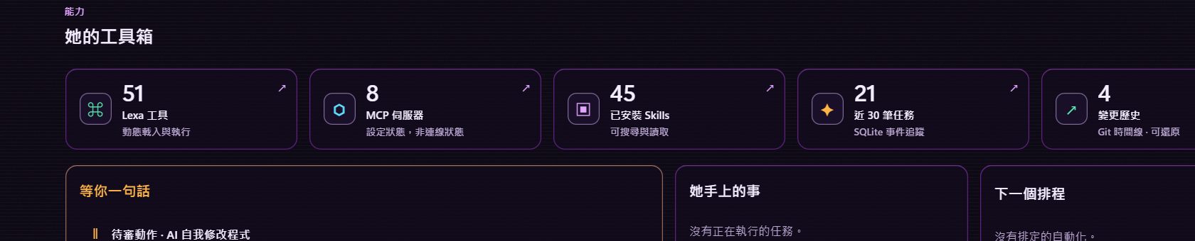 Lexa 的工具箱